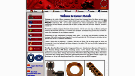 What Conexmetals.com website looked like in 2020 (4 years ago)