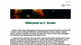 What Cgreen.org website looked like in 2020 (4 years ago)