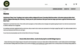 What Classicmotoring.net.au website looked like in 2020 (5 years ago)