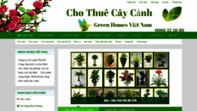 What Cayxanhthudo.com.vn website looked like in 2020 (4 years ago)