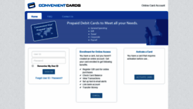 What Convenientcards.corecard.com website looked like in 2020 (4 years ago)