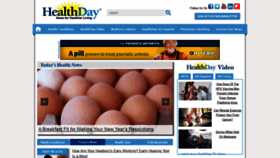 What Consumer.healthday.com website looked like in 2020 (4 years ago)