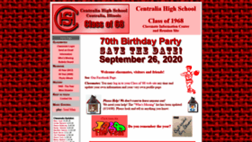 What Chs68.com website looked like in 2020 (4 years ago)