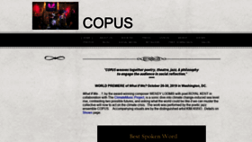 What Copusmusic.com website looked like in 2020 (4 years ago)