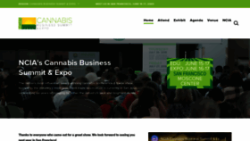 What Cannabisbusinesssummit.com website looked like in 2020 (4 years ago)