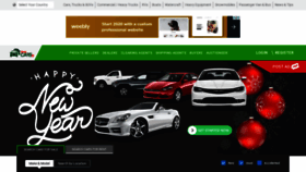 What Cheapcars.ng website looked like in 2020 (4 years ago)