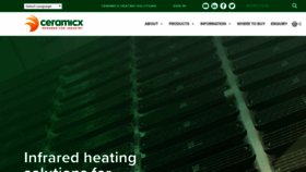 What Ceramicx.co.uk website looked like in 2020 (4 years ago)