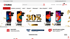 What Coolbox.pe website looked like in 2020 (6 years ago)