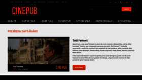 What Cinepub.ro website looked like in 2020 (4 years ago)