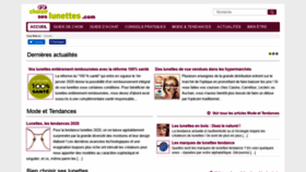What Choisir-ses-lunettes.com website looked like in 2020 (4 years ago)