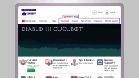 What Cucubot.com website looked like in 2020 (4 years ago)