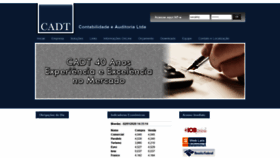 What Cadt.com.br website looked like in 2020 (4 years ago)
