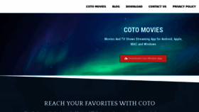 What Cotomoviestv.com website looked like in 2020 (4 years ago)