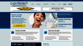 What Cashtravel.info website looked like in 2020 (4 years ago)