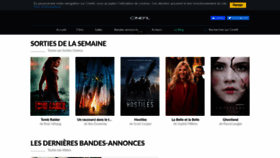 What Cinefil.com website looked like in 2020 (4 years ago)