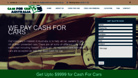 What Cashforcaraustralia.com.au website looked like in 2020 (4 years ago)