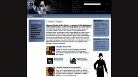 What Chaplin.bfi.org.uk website looked like in 2020 (4 years ago)