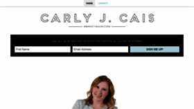What Carlyjcais.com website looked like in 2020 (4 years ago)