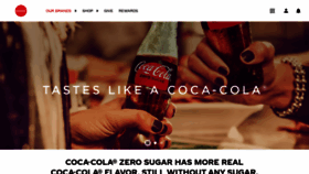 What Cokezero.com website looked like in 2020 (4 years ago)
