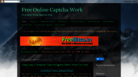 What Captcha4onlinework.blogspot.in website looked like in 2020 (4 years ago)