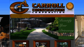 What Carrollconstructioncorporation.com website looked like in 2020 (4 years ago)