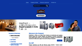 What Calibre-power.com website looked like in 2020 (4 years ago)