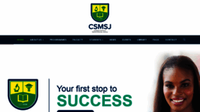What Csmsj.edu.jm website looked like in 2020 (4 years ago)