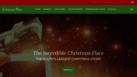 What Christmasplace.com website looked like in 2020 (4 years ago)