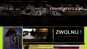 What Cmentarze24.pl website looked like in 2020 (4 years ago)