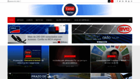What Canalsolar.com.br website looked like in 2020 (4 years ago)