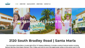 What Crossroadssantamaria.com website looked like in 2020 (4 years ago)