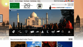 What Capertravelindia.com website looked like in 2020 (4 years ago)