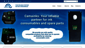 What Camainks.com website looked like in 2020 (4 years ago)
