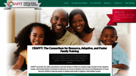 What Crafftva.org website looked like in 2020 (5 years ago)