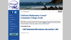 What Cmc3s.org website looked like in 2020 (4 years ago)