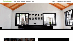 What Cyclehousela.com website looked like in 2020 (6 years ago)