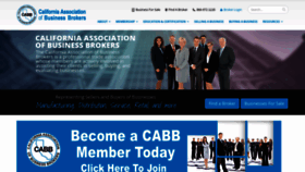 What Cabb.org website looked like in 2020 (4 years ago)