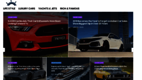 What Carsandyachts.com website looked like in 2020 (4 years ago)