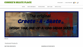 What Create-a-skate.com website looked like in 2020 (4 years ago)