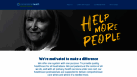 What Cornerstonehealth.com.au website looked like in 2020 (4 years ago)