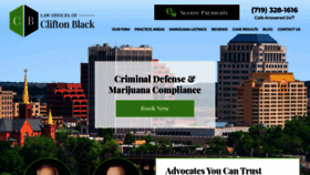What Cliftonblacklaw.com website looked like in 2020 (4 years ago)
