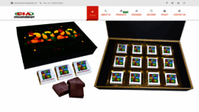 What Chocoindianart.in website looked like in 2020 (4 years ago)