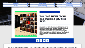 What Cccam48.webtechdz.com website looked like in 2020 (4 years ago)