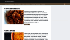 What Cozinhatecnica.com website looked like in 2020 (4 years ago)