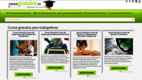 What Cursosgratuitos.eu website looked like in 2020 (5 years ago)