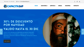 What Capacitasap.com website looked like in 2020 (4 years ago)