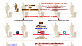 What Cltg.org website looked like in 2020 (4 years ago)