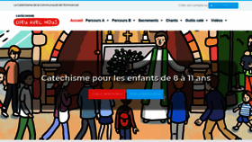 What Catechisme-emmanuel.com website looked like in 2020 (4 years ago)