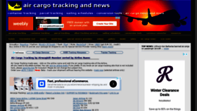 What Cargotracking.utopiax.org website looked like in 2020 (4 years ago)