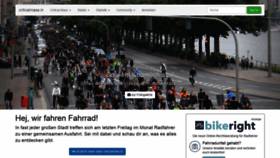What Criticalmass.in website looked like in 2020 (4 years ago)